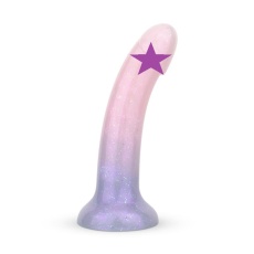 Easytoys - 美人鱼微弯假阳具 15cm - 粉红色 照片