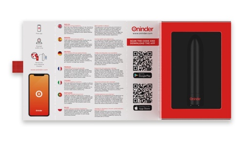 Oninder - Berlin 應用程式控制電動飛機杯 - 黑色 照片