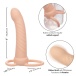 CEN - Maxx Ribbed Vibro Dual Penetrator - Flesh photo-9