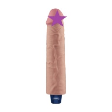 Lovetoy - 9.5" Real Softee Vibro Dildo - Flesh photo