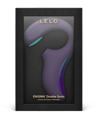 Lelo - Enigma Double Sonic APP Stimulator - Purple photo