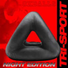 Oxballs - Tri-Sport Cocksling - Night Black 照片