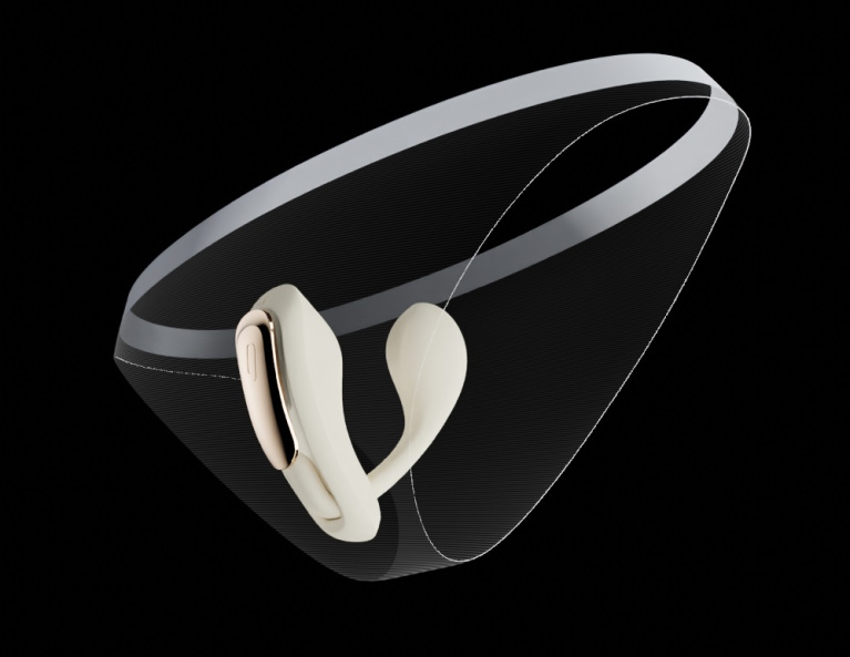 Qingnan - 穿戴式遙控震動器 #6 - 米白色 照片