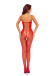 Passion - Bodystocking BS124 - Red photo-2