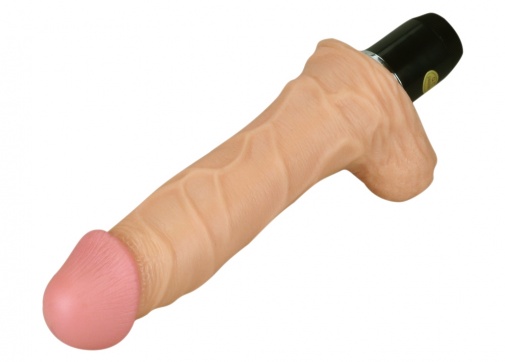 Lovetoy - 9.25" Real feel Flexi Vibrator - Flesh photo