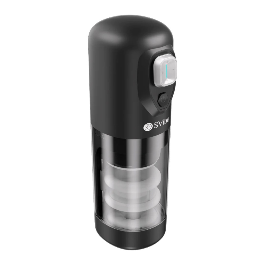 A spark is all it takes. This isn’t just about getting off -... SVibe - Ikon Spark Masturbator - Black photo-5
