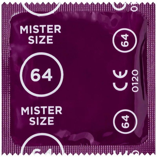 Mister Size - 64mm 安全套 3片装 照片