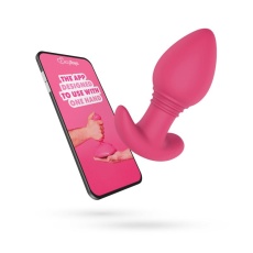 Easytoys - Axel 應用程式控制 震動肛門塞 - 粉紅色 照片