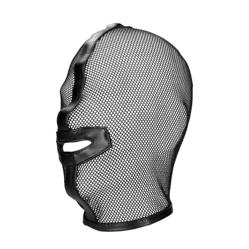 Ouch - Fishnet Face Mask - Black photo