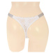 NPG - P121 Floral Lace Thong - White 照片-2
