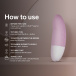 Lelo - Ako Originals APP Clitoral Vibrator - Soft Pink 照片-5