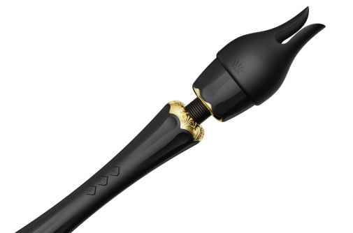 Zalo - Kyro Wand Massager - Obsidian Black photo