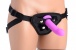Strap U - Double-G 穿戴式束带震动套装连两个假阳具 - 紫色 照片-3