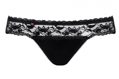 Obsessive - Blackbella Panties - Black - L/XL photo
