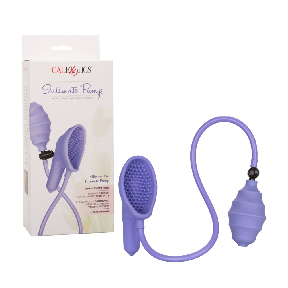 CalExotics Intimate Pump Silicone Pro Intimate Pump is a dre... CEN - Female Intimate Pump - Purple photo-5
