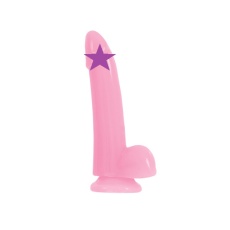 NS Novelties - 5" Firefly Smooth Glow Dildo - Pink photo