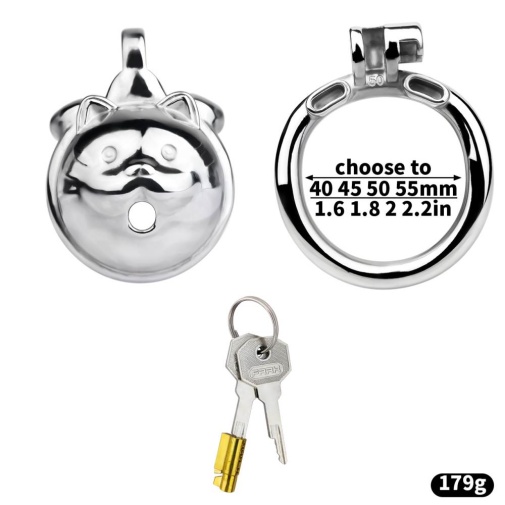 FAAK - Cat Chastity Cage - Silver 照片