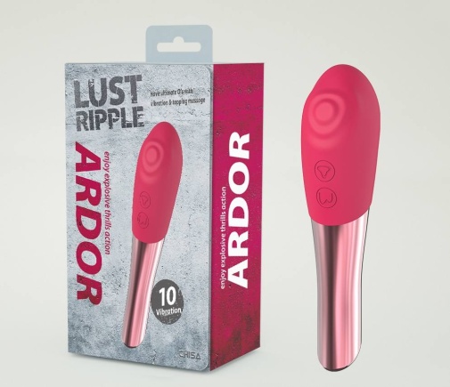 Chisa - Ador Tapping Clit Stimulator - Red photo