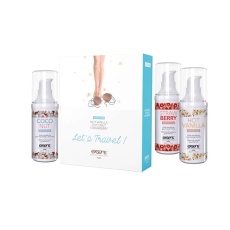 Exsens - Let's Travel Warming Massage Oils Set - 3x30ml photo