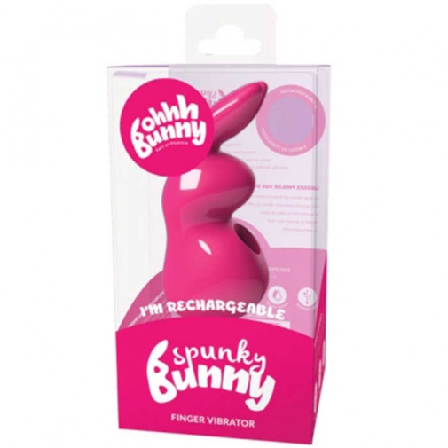 OhhhBunny - Spunky 手指震动器 - 粉红色 照片