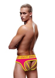 Envy - Solid Jock - Pink/Yellow - M/L photo