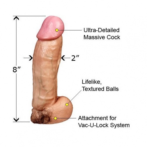 Doc Johnson - Kong The Realistic Vac-U-Lock Dildo photo