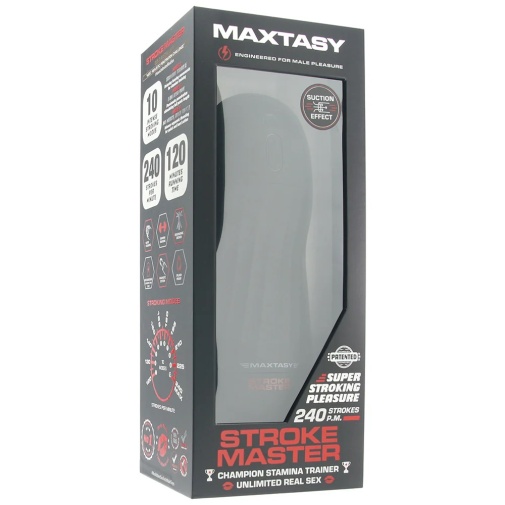 Maxtasy - Stroke Master Standard Masturbator - Clear photo