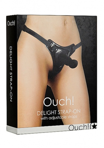 Ouch - Delight Strap-On - Black photo