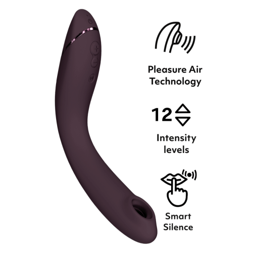 Womanizer - OG Pleasure Air G-Spot Vibrator - Aubergine photo