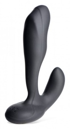 Prostatic Play - Pro-Bend Bendable Prostate Vibrator - Black photo