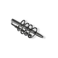 Prowler - Urethral Plug and Cage - Black/Silver 照片