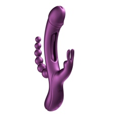 Honey Play Box - Trilux Rabbit Vibrator w Beads - Purple 照片