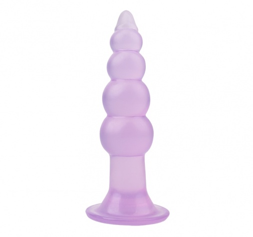 Chisa - Bumpy Butt Plug - Purple photo