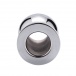 MT - Hollow Anal Plug 60x40mm - Silver photo-2