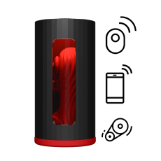Lelo - F1S V3 APP Sonic Pulse Masturbator - Red photo