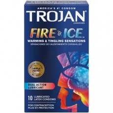 Trojan - Fire & Ice Lubricated 10's Pack photo
