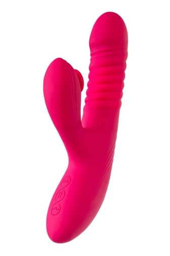 JOS - Seri Tapping Rabbit Vibrator - Pink photo