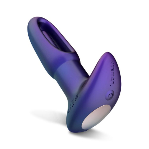Strap in for a journey that’s anything but ordinary. With 10... Hueman - Voyager Flapping Vibro Plug - Purple photo