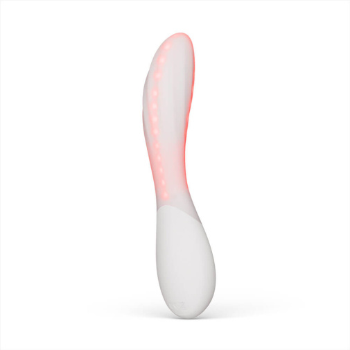 Lelo - Mona Spectra APP LED G-Spot Vibrator - White photo