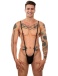 Ohyeah - Men Adjustable Strappy Underwear - Black photo-4