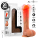 Intense - Bradley Heating Vibro Dildo 21cm - Skin photo-12