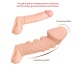 Kokos - Extreme Headed Cock Sleeve M - Flesh photo-3