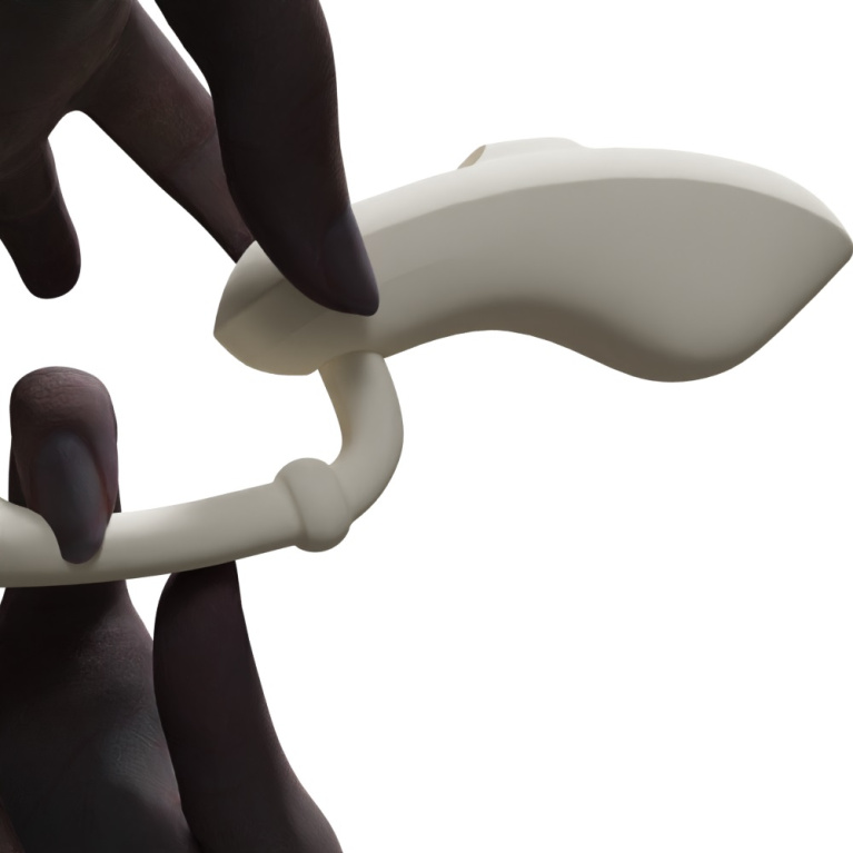 Qingnan - 穿戴式遙控震動器 #6 - 米白色 照片