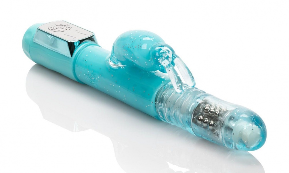 Bring thrilling fantasies to life this powerful vibrating ma... CEN - Dazzle Xtreme Thruster - Blue photo-4