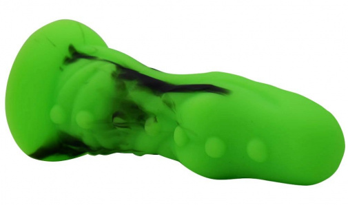 FAAK - Aligator Dildo - Green/Black photo