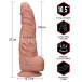 Lovetoy - 10.5" 握住阴茎大码 - 肉色 照片-17