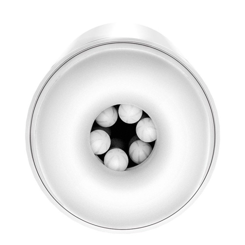 Erocome - 天坛座 震动自慰器 - 白色 照片