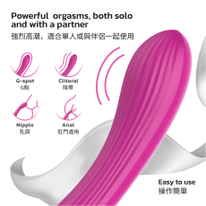 KIKO - G-Force Powerful G-Spot Vibrator - Rose Red photo