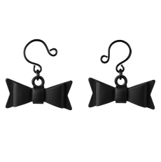 Sportsheets - Sincerely Bow Tie Nipple Jewelry - Black photo