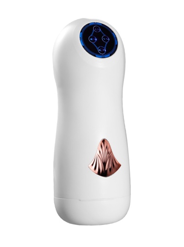 Secwell - Vibro Realictic Masturbator w Voice - White photo